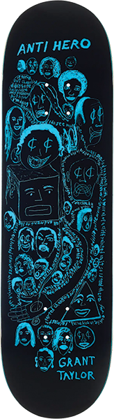 Ah Taylor Expressions Deck-8.38 Black - Skateboard Deck