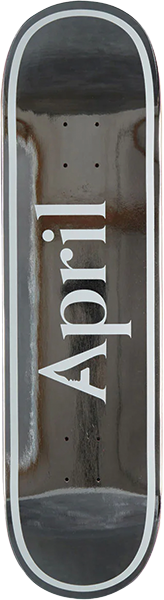 April Og Logo Foil Deck-8.25 - Skateboard Deck