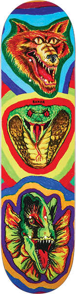 Baker Hawk Fried Beast Deck-8.0 - Skateboard Deck