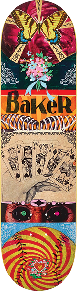 Baker Zorilla Ephemera Deck-8.12 - Skateboard Deck
