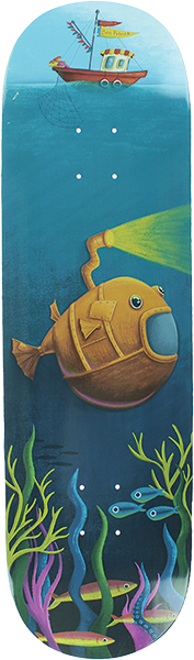 Coda Patrick/jessi Knox Submarine Deck-8.75 - Skateboard Deck