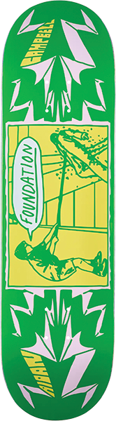Found Campbell Poke Deck -8.5 - Skateboard Deck