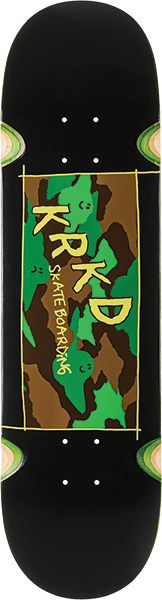 Krk Kamo Deck-8.25 Black - Skateboard Deck