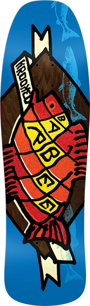 Krk Barbee Trophy Deck-9.5 Blue - Skateboard Deck