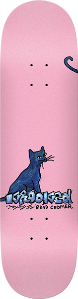 Krk Cromer Kat Deck-8.38 Pink - Skateboard Deck