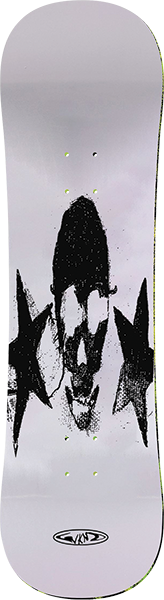 Wknd Mumbler Summer Snowskate Deck-8.89/sd Silver - Skateboard Deck