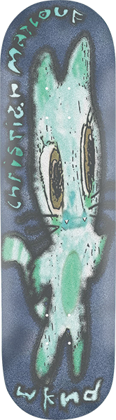 Wknd Maalouf Another Cat Deck-8.25 Grey - Skateboard Deck