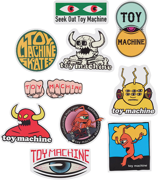 Tm Sticker Pack 1 Assorted Sticker Pack