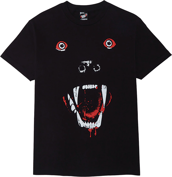 Dw Bloodhound Ss M-black - Skateboard Tshirt