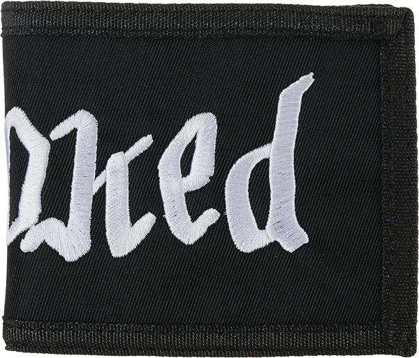Krk Double Ok Script Bifold Wallet Blk/blu