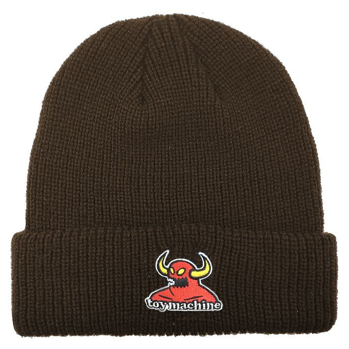 Toy Machine Monster Beanie Brown - Skateboard Beanie