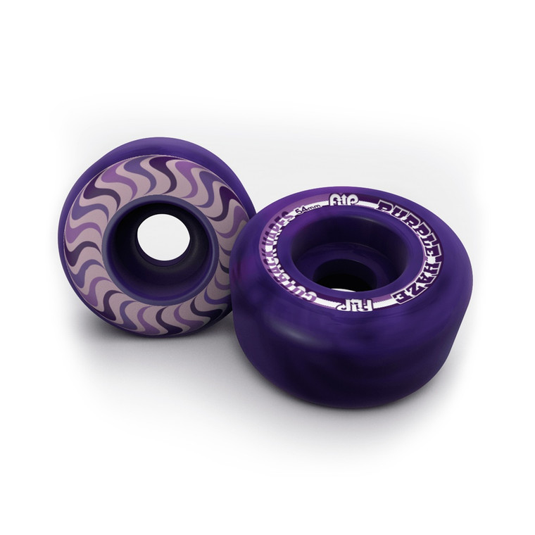 Flip Cutback Purple Haze Swirl 54mm 99a - Skateboard Wheels (Set Of Four)