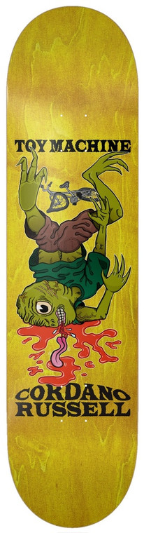 Toy Machine Cordano Russell Crash Deck 8.5 - Skateboard Deck