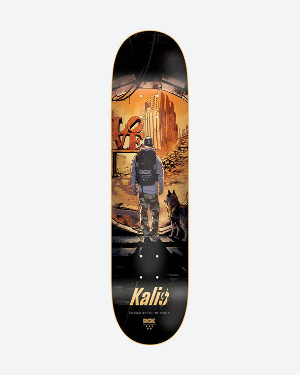 Dgk Kalis Civilization Deck 7.8 - Skateboard Deck