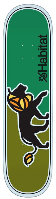 Habitat Team Lion Deck 8.75 - Skateboard Deck