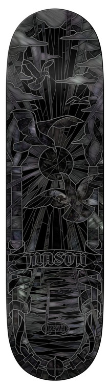 Real Mason Black Sunday Cathedral Deck 8.25 - Skateboard Deck