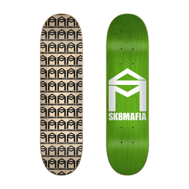 Sk8mafia Team House Logo Assorted Micro Deck 6.0 X 23.5 - Skateboard Deck