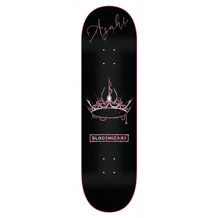 Blood Wizard Asahi Kaihara Crown Deck 8.25 - Skateboard Deck