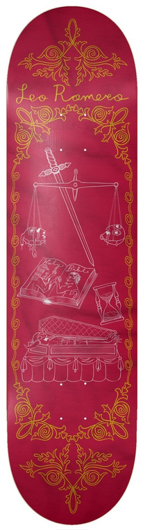 Toy Machine Leo Romero Death Banner Deck 8.5 - Skateboard Deck