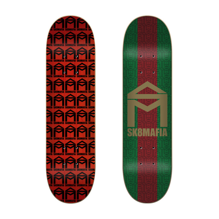 Sk8mafia Team House Logo Gg Fam Micro Deck 6.0 X 23.5 - Skateboard Deck