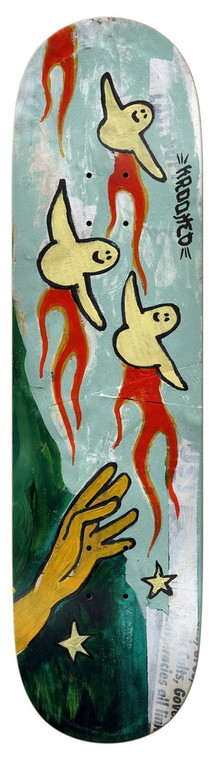 Krooked Team Firebirds Deck 8.12 - Skateboard Deck