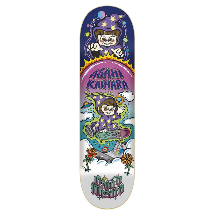 Blood Wizard Asahi Kaihara Wizard Deck 8.25 - Skateboard Deck