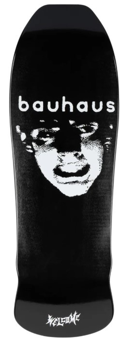 Welcome X Bauhaus Mask On Early Grab Shaped Deck 10.00 X 31.95 - Skateboard Deck