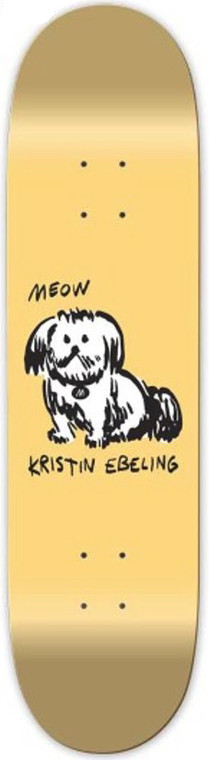 Meow Kristen Ebeling Magoo Deck 8.00 - Skateboard Deck