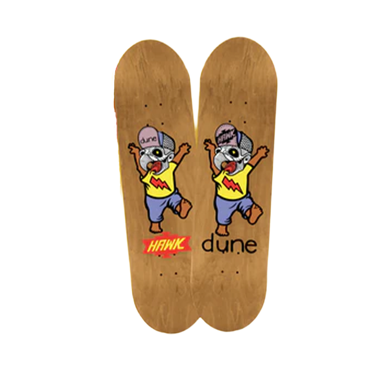 Stereo Hawk X Dune Baby Skull Mashup Deck 8.50 - Skateboard Deck