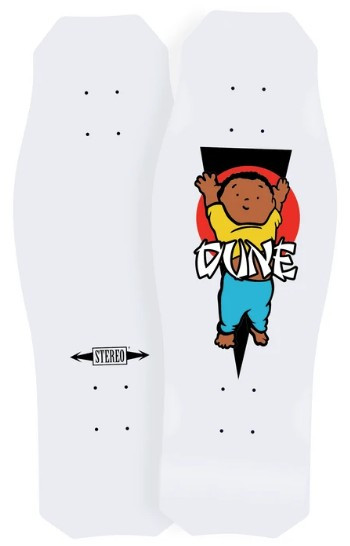 Stereo Dune X Hosoi Hammerhead Shaped Deck 9.50 X 31.00 (hand Screeened) - Skateboard Deck