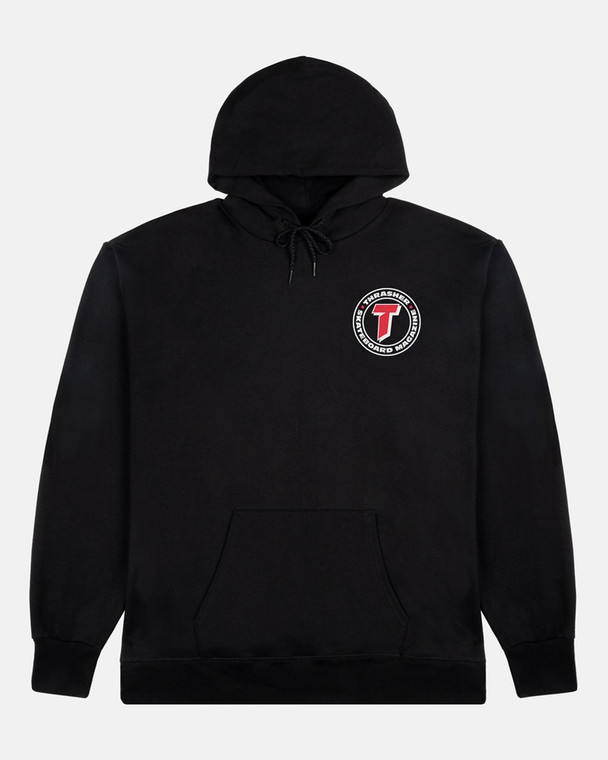 Thrasher Number 1 Redux Black Hd/swt M - Skateboard Sweatshirt