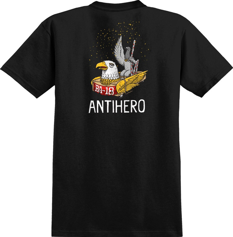 Anti-hero Ba First Graphic Ss M - Skateboard Tshirt