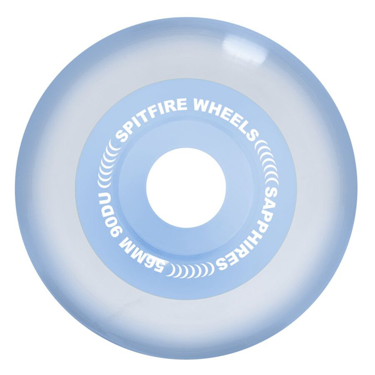 Spitfire April Sapphire 56mm 90d (set Of 4) - Skateboard Wheels