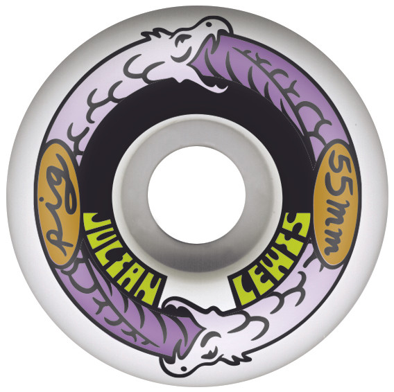 Pig Julian Lewis Dragons 55mm 99a (set Of 4) - Skateboard Wheels