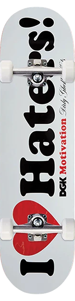 Dgk - Haters Complete-8.0 - Complete Skateboard