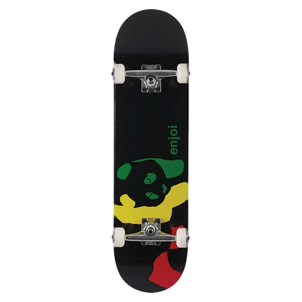 Enjoi - Rasta Panda Fp Complete-8.5 Rasta - Complete Skateboard