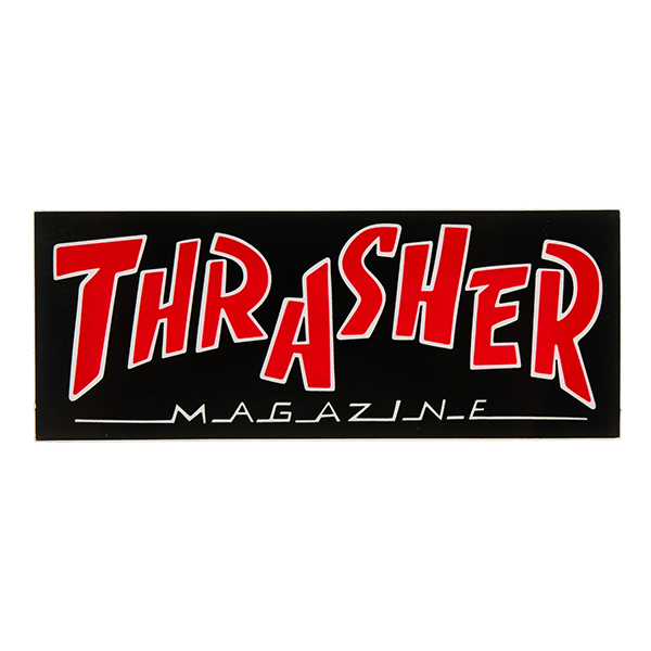 Thrasher - Parra Mag Decal 6"x2.375" Single Asst
