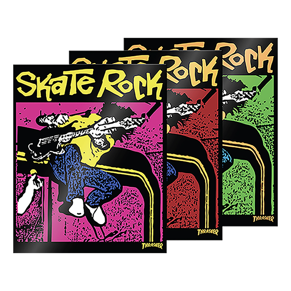 Thrasher - Skate Rock Vol.2 Decal 2.75x3.25 1pc Asst