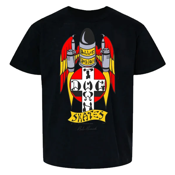 Dogtown - Biniak Og 70s Ss S-black - Skateboard Tshirt