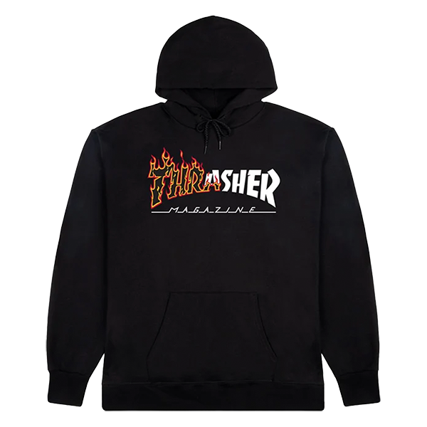 Thrasher - Ignite Hd/swt L-black - Skateboard Sweatshirt