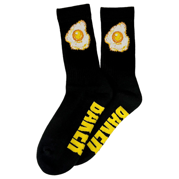 Baker - Any Questions Socks Black - Skateboard Socks