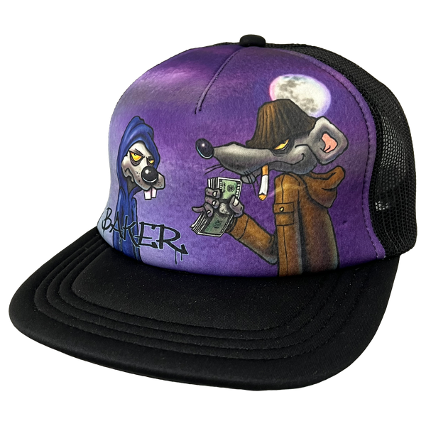 Baker - Katch1 Trucker Hat Adj-black - Skateboard Hat