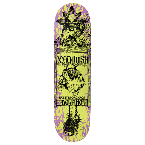 Deathwish - Delfino Chaos Deck-8.25 - Skateboard Deck