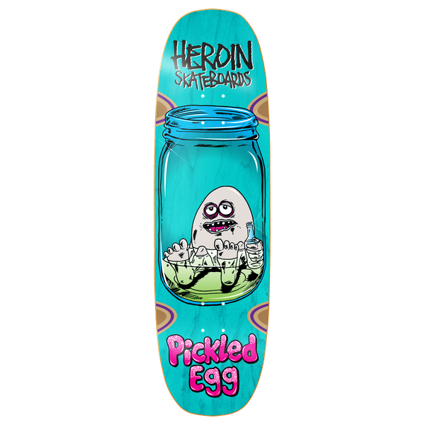 Heroin - Pickled Egg Deck-9.0 - Skateboard Deck