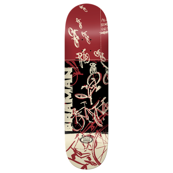 Real - Praman Bike Purgatory Deck-8.25 - Skateboard Deck