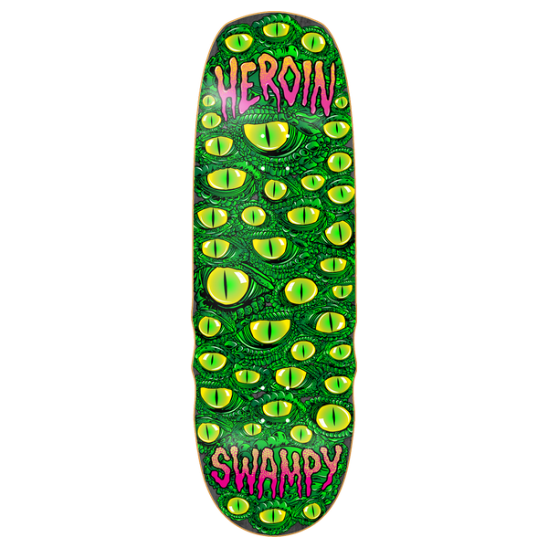 Heroin - Swampy Eyes Deck-10.0 - Skateboard Deck
