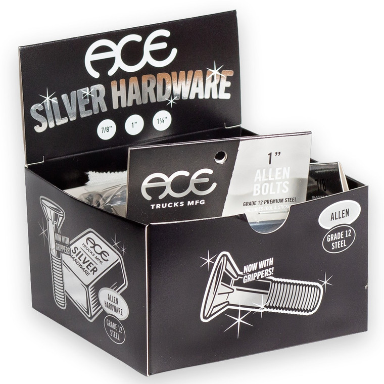 Ace Hardware Allen 7/8" Silver - Skateboard Hardware