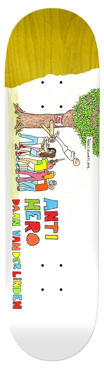 Anti-hero Daan Porous Rd3 Deck 8.25 - Skateboard Deck