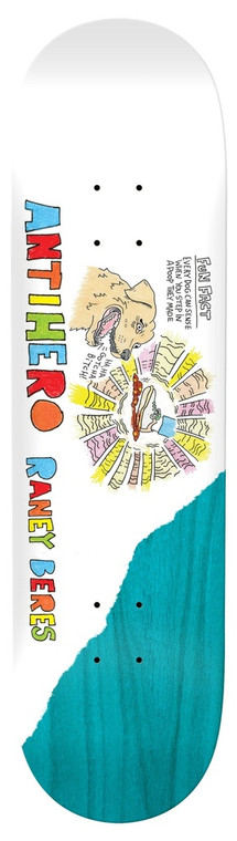 Anti-hero Raney Porous Rd3 Deck 8.50 - Skateboard Deck