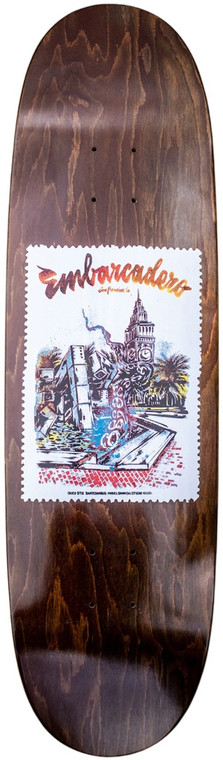 Chico Stix Emb4life Shaped Deck 8.73 (hand Screened) - Skateboard Deck